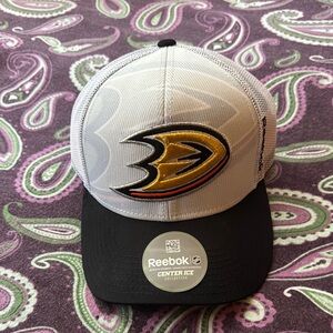 Anaheim Ducks Reebok Center Ice Snap Back Hat Cap